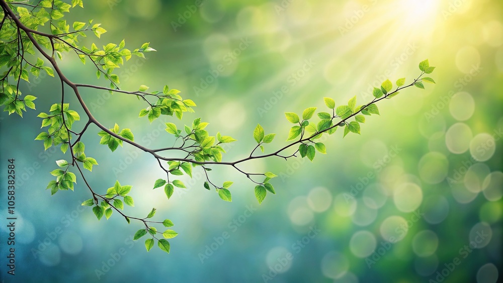 A tree branch swaying gently back and forth in a light breeze, autumn colors, park scenery, earthy, natural, natural texture A tree branch swaying gently back and forth in a light breeze, autumn colors, park scenery, earthy, natural, natural texture