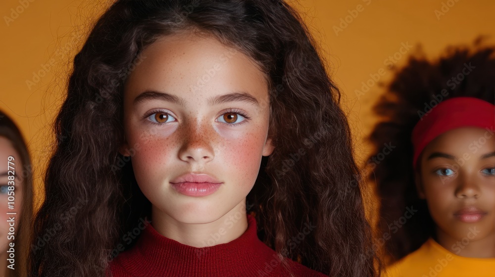 Smiling Multiethnic Group Portrait: Joyful People of Different Ages and Cultures Looking at Camera Smiling Multiethnic Group Portrait: Joyful People of Different Ages and Cultures Looking at Camera