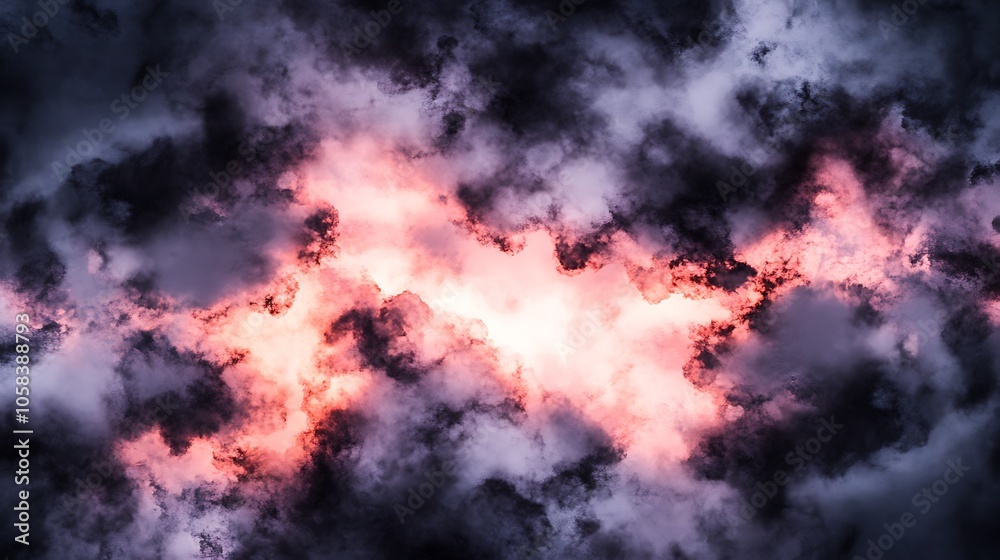 Dark and Dramatic Sky with Fiery Orange and Red Clouds Light Gradient Background with Room for Typography Dark and Dramatic Sky with Fiery Orange and Red Clouds Light Gradient Background with Room for Typography