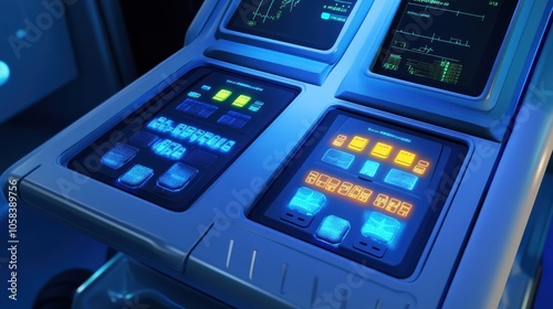 Futuristic Control Panel