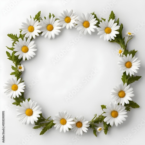 Simple daisy chain laying horizontally