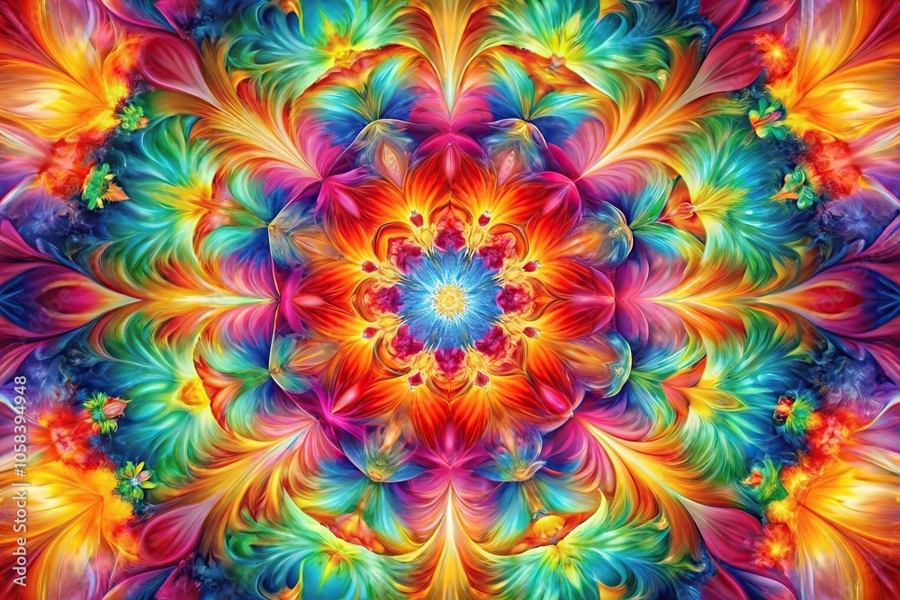 A kaleidoscope of bright colors swirling together in a dynamic and energetic composition that adds visual interest to any space, dynamic composition, artistic print A kaleidoscope of bright colors swirling together in a dynamic and energetic composition that adds visual interest to any space, dynamic composition, artistic print