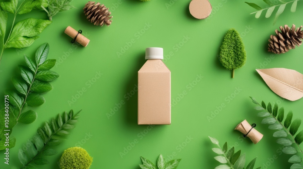 A photo of a business using recycled materials for their packaging, demonstrating sustainable business practices. A photo of a business using recycled materials for their packaging, demonstrating sustainable business practices.