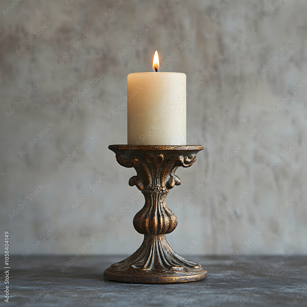 candle on a table candle on a table
