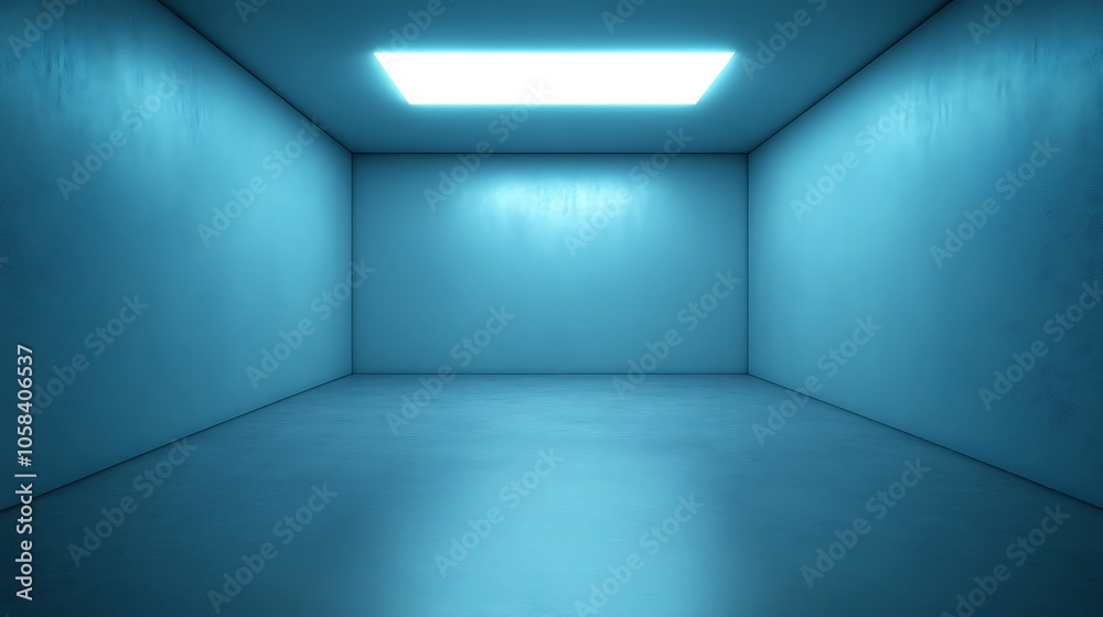 Empty Room with a Single Light Source for a Minimalist and Futuristic Design Background Soft Pastel Background for Graphic Design Templates Empty Room with a Single Light Source for a Minimalist and Futuristic Design Background Soft Pastel Background for Graphic Design Templates