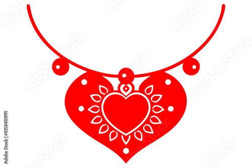 heart with ribbon