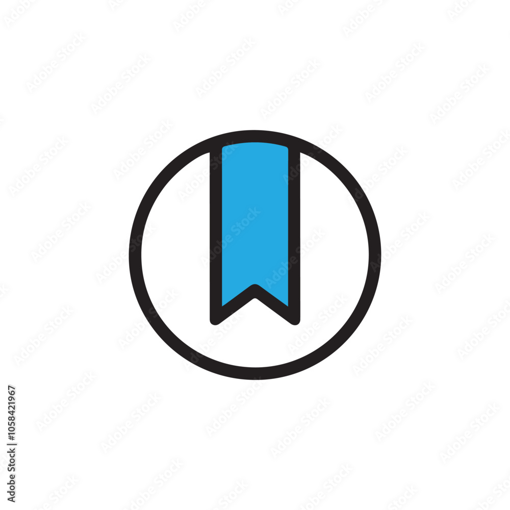 Bookmark icon vector Bookmark icon vector