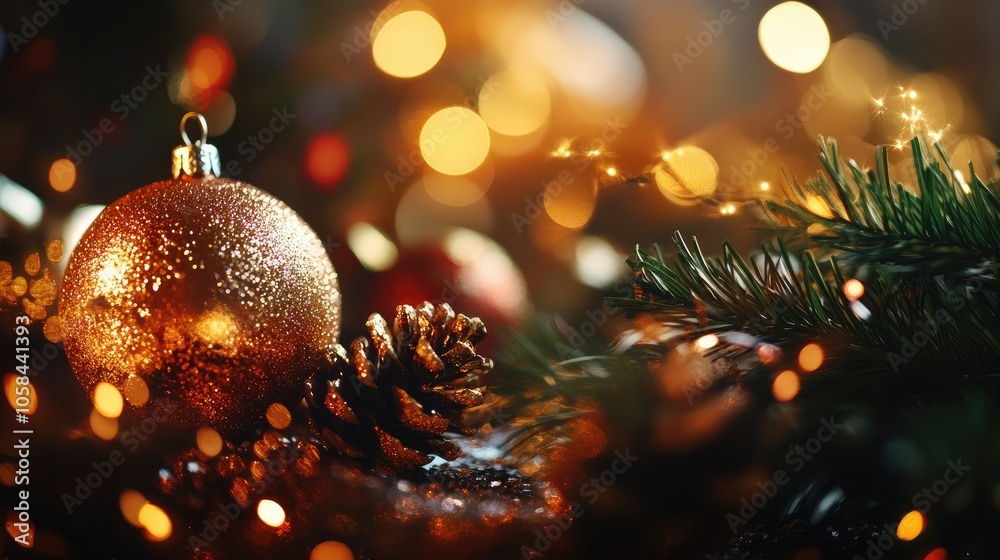 Happy New Year 2025 with warm bokeh lights, festive sparks, and holiday ambiance. Happy New Year 2025 with warm bokeh lights, festive sparks, and holiday ambiance.