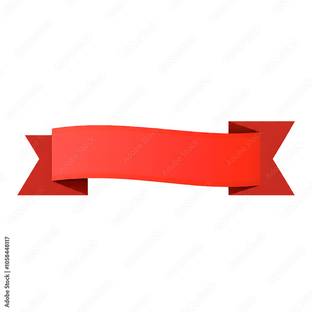 Red Ribbon Banner Isolated on Transparent Background
Red Ribbon Banner Isolated on Transparent Background