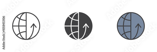 Import and export different style icon set