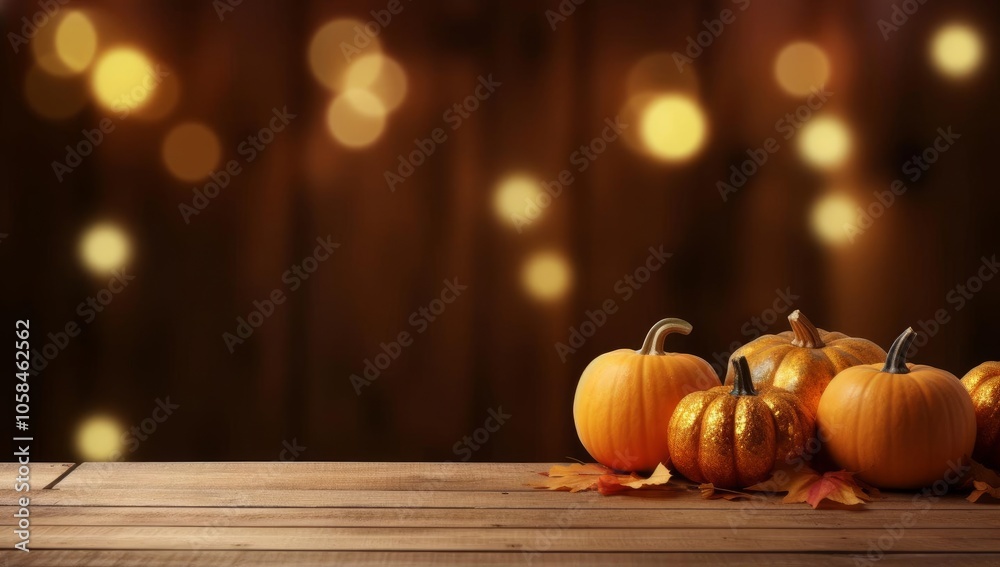 Festive Decor, Pumpkins and Leaves with Ears
Festive Decor, Pumpkins and Leaves with Ears