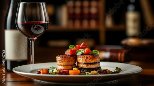 Gourmet Fine Dining with Wine 