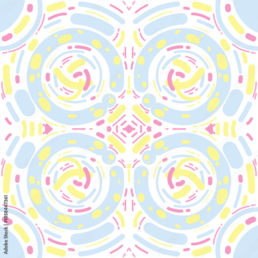 seamless background with circles seamless background with circles