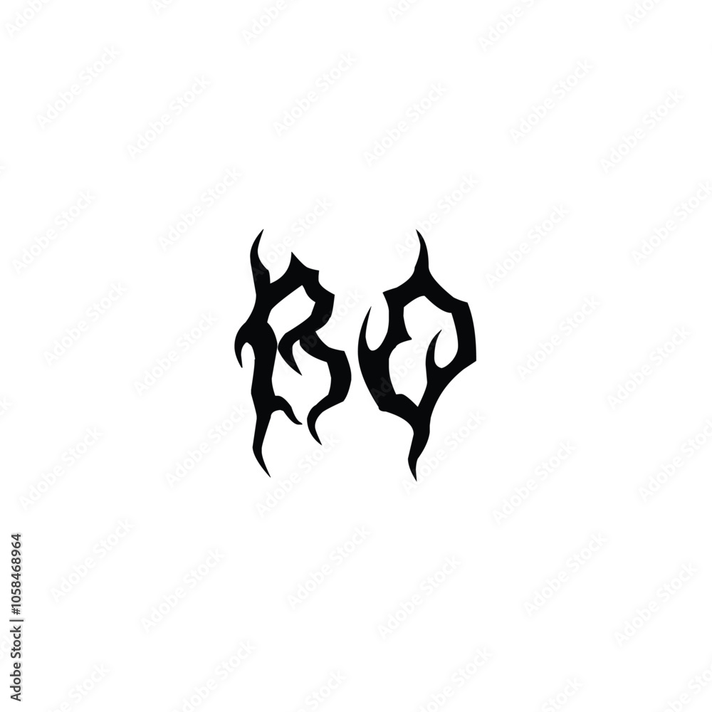 BO monogram logo design letter text name symbol monochrome logotype alphabet character simple logo BO monogram logo design letter text name symbol monochrome logotype alphabet character simple logo