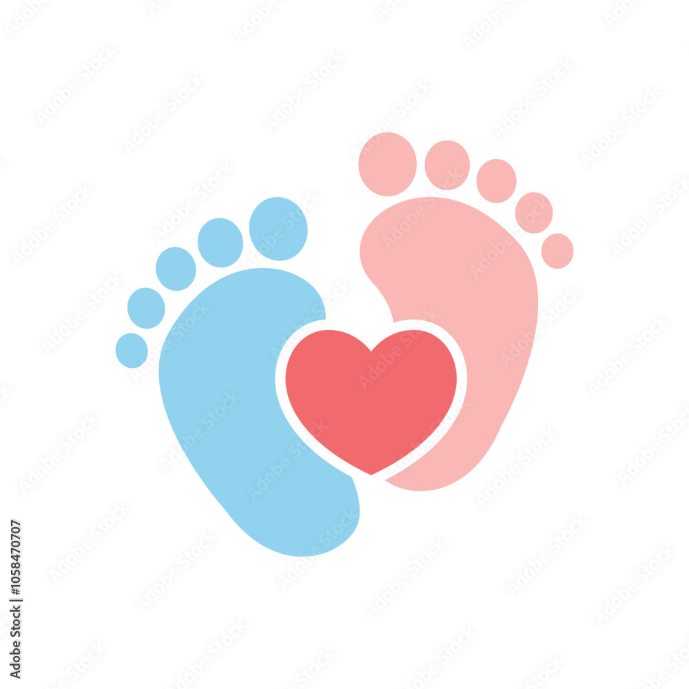 Footprint icon in flat style. Footpath step vector illustration on isolated background. Foot print sign business concept. Footprint icon in flat style. Footpath step vector illustration on isolated background. Foot print sign business concept.