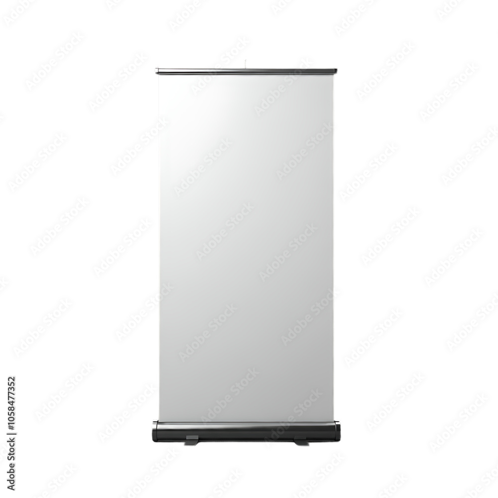 Empty Retractable Banner Stand Ready
Empty Retractable Banner Stand Ready