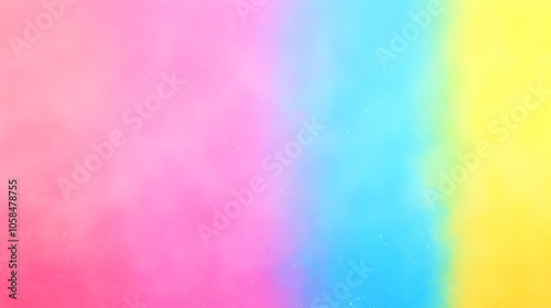 Abstract Colorful Background Minimalist White Background with Space for Text