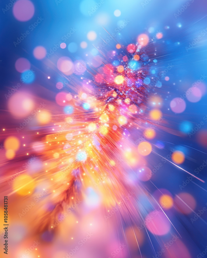 vibrant abstract background featuring colorful bokeh lights and dynamic swirls, evoking festive and joyful atmosphere. Perfect for holiday themes vibrant abstract background featuring colorful bokeh lights and dynamic swirls, evoking festive and joyful atmosphere. Perfect for holiday themes