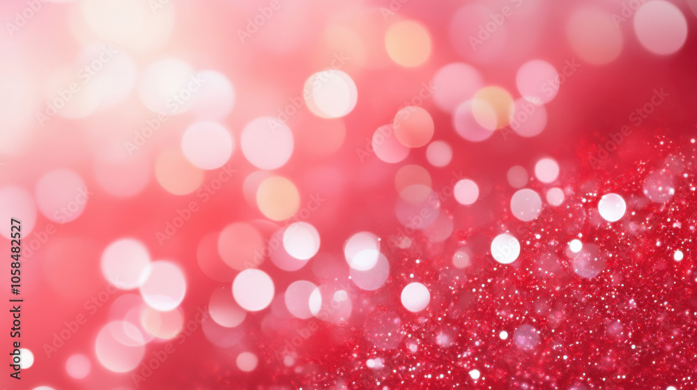 vibrant abstract background featuring red and white bokeh lights, creating festive and cheerful atmosphere perfect for holiday themes vibrant abstract background featuring red and white bokeh lights, creating festive and cheerful atmosphere perfect for holiday themes