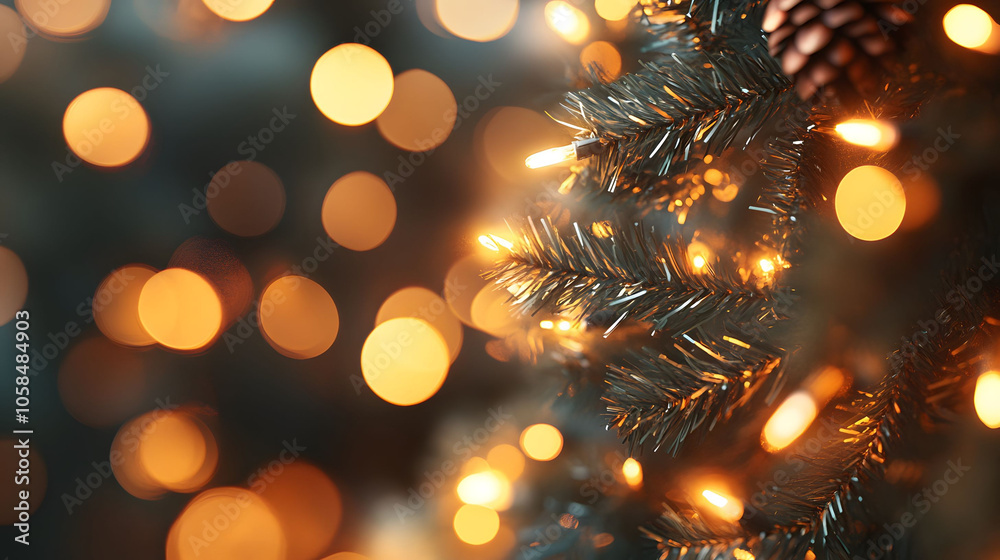 christmas tree with lights