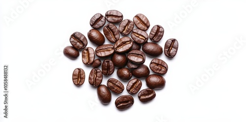 Dark Roasted Coffee Beans Explosion: Rich Aroma and Flavor Unleashed in Every Bean