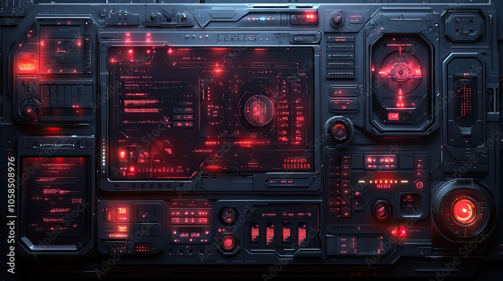 Futuristic cyberpunk frames and callout elements create high-tech UI interface in this vector set Futuristic cyberpunk frames and callout elements create high-tech UI interface in this vector set