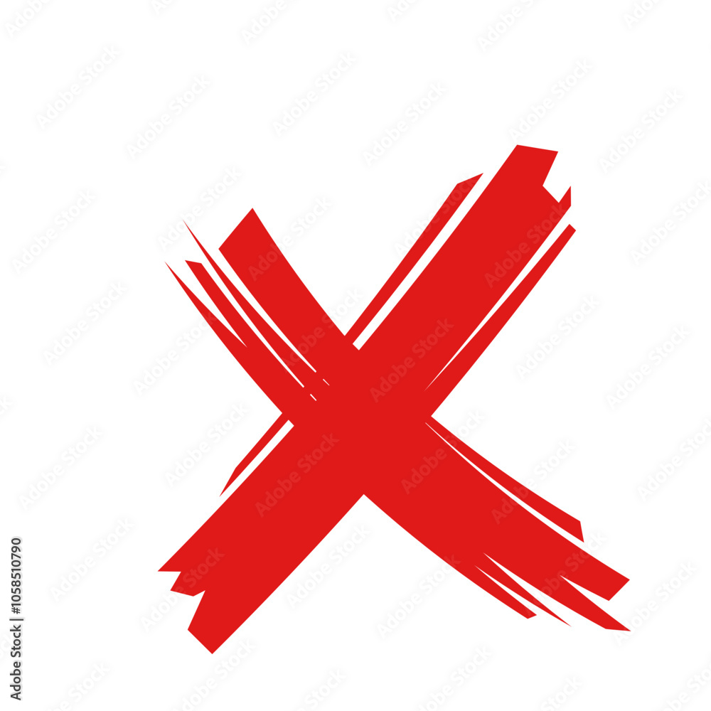 Cross Abstract Shape Cross Abstract Shape