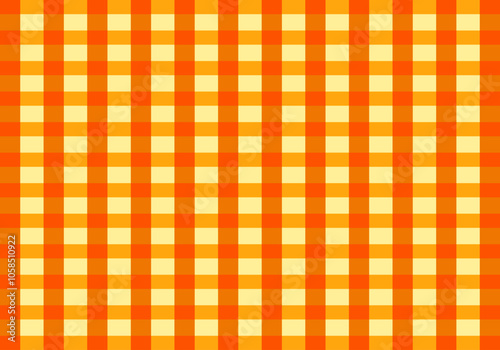 Fondo de cuadrícula de barras naranjas en fondo amarillo
