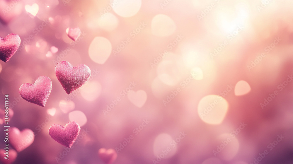 Romantic Heart-Shaped Bokeh Background with Floating Hearts. This delicate, abstract image captures a sense of warmth and emotional intimacy, ideal for expressing feelings of love and connection. Romantic Heart-Shaped Bokeh Background with Floating Hearts. This delicate, abstract image captures a sense of warmth and emotional intimacy, ideal for expressing feelings of love and connection.