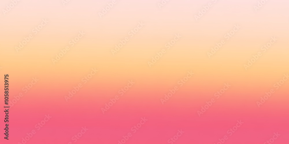 Obraz premium Warm sunset gradient from orange to pink, capturing the peaceful end-of-day light