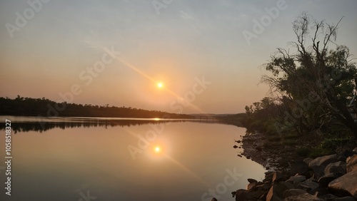 Victoria River Scenery in Northern Territory Australia photo