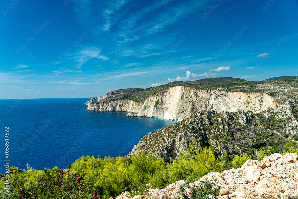 Zakynthos - die westliche Steilküste um Keri Zakynthos - die westliche Steilküste um Keri