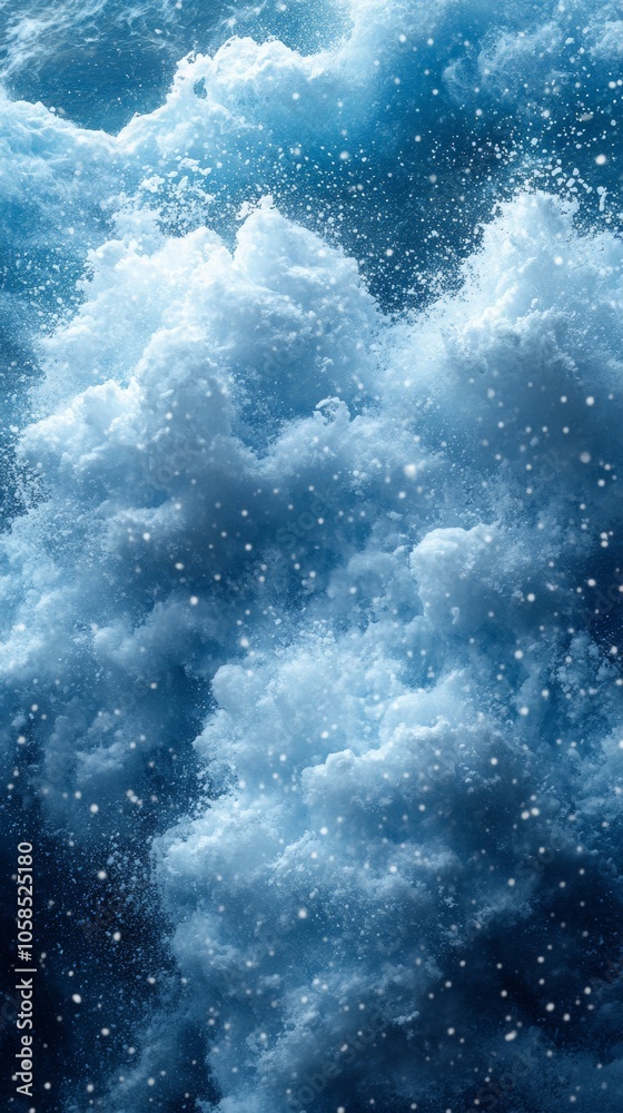 Winter Snowstorm Design Perfect for Christmas and New Years Digital Promotions Winter Snowstorm Design Perfect for Christmas and New Years Digital Promotions