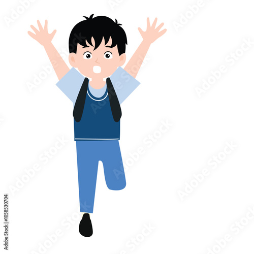 boys wearing school uniforms with many poses. boys wearing school uniforms with many poses. School kids collection