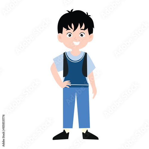 boys wearing school uniforms with many poses. boys wearing school uniforms with many poses. School kids collection