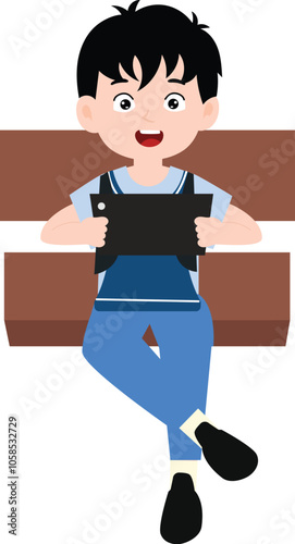 boys wearing school uniforms with many poses. boys wearing school uniforms with many poses. School kids collection