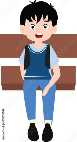 boys wearing school uniforms with many poses. boys wearing school uniforms with many poses. School kids collection