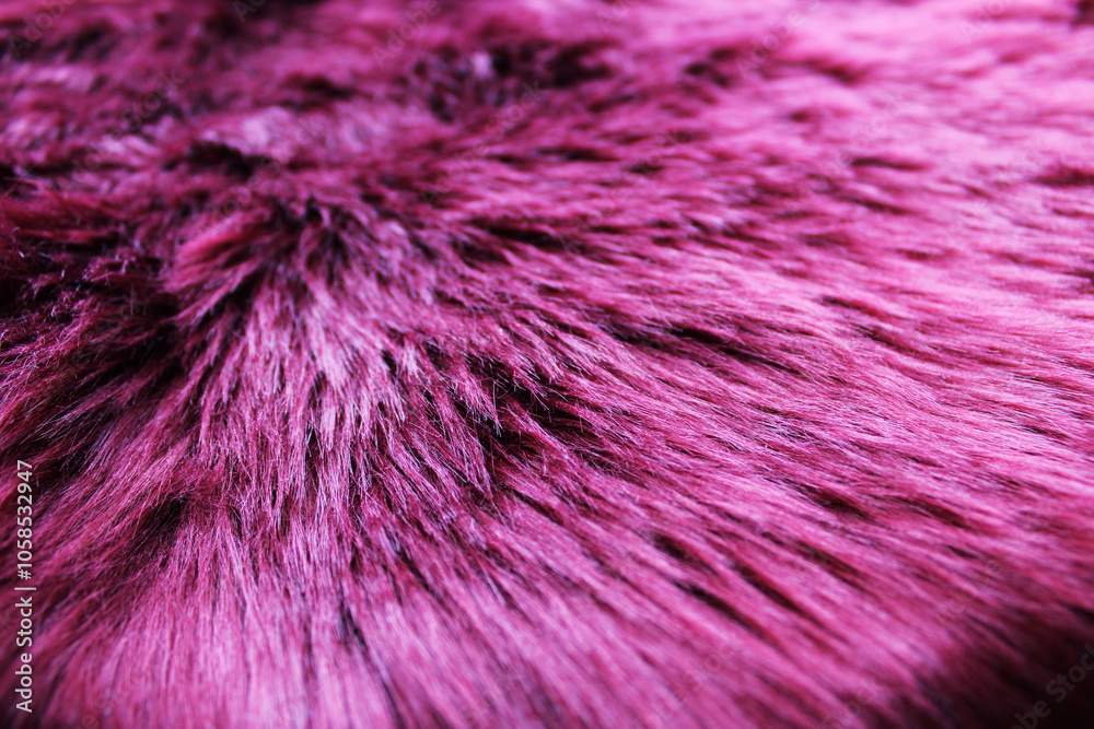 Fototapeta premium Bordeaux fur texture