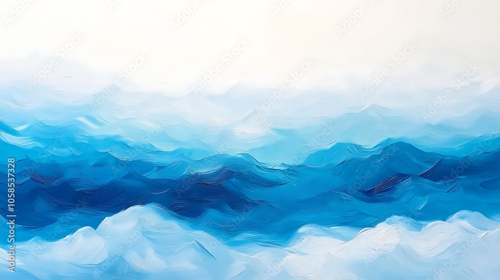 Abstract Blue and White Mountain Landscape Abstract Gradient Background with Copy Space Abstract Blue and White Mountain Landscape Abstract Gradient Background with Copy Space