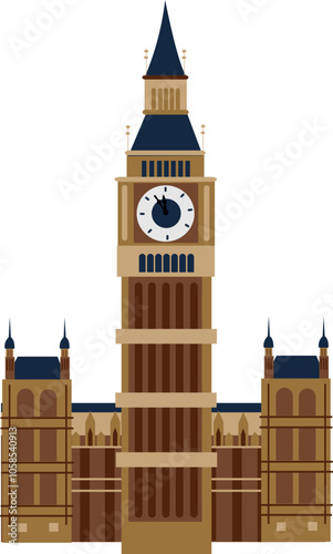 Big Ben illustration