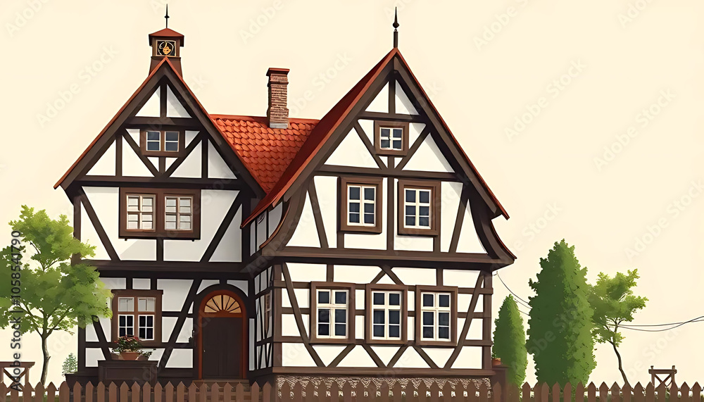 traditional Oktoberfest house decoration traditional Oktoberfest house decoration