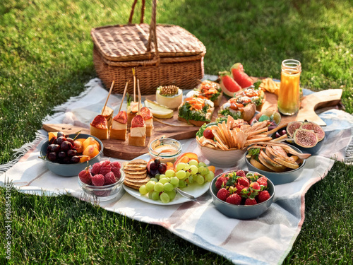 outdoor picnic food 