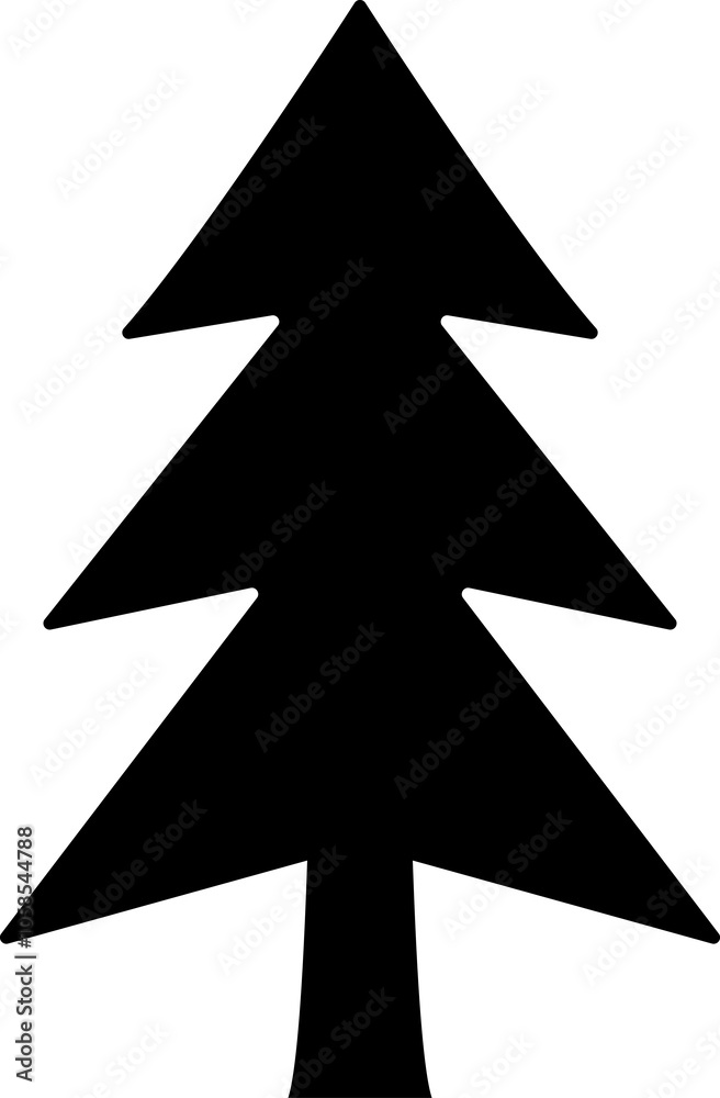 Autumn Trees with Fall Leafs. Tree icon, simple silhouettes. Forest. Flat trees set, pines, spruces, conifers and deciduous trees. Autumn Leafs isolated illustration. Autumn Trees with Fall Leafs. Tree icon, simple silhouettes. Forest. Flat trees set, pines, spruces, conifers and deciduous trees. Autumn Leafs isolated illustration.