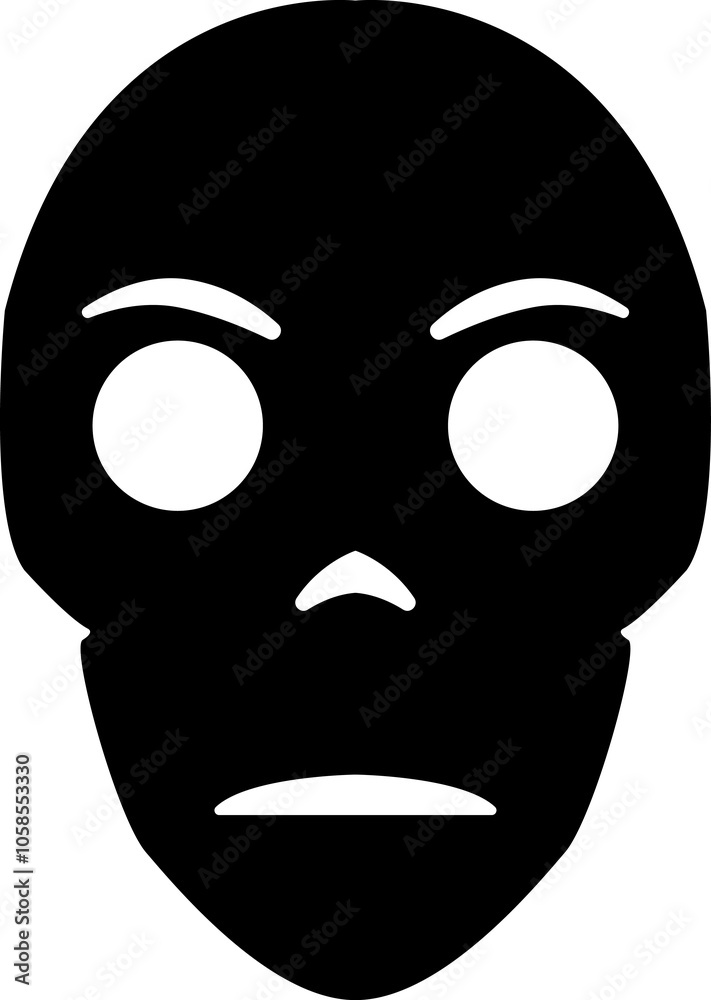 Horror and scary halloween faces silhouette icon, Pumpkin, emoji and tattoo ghost smile spooky jack evil mouth eyes scary silhouette illustration Horror and scary halloween faces silhouette icon, Pumpkin, emoji and tattoo ghost smile spooky jack evil mouth eyes scary silhouette illustration