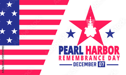 Cuadro en lienzo National Pearl Harbor Remembrance Day