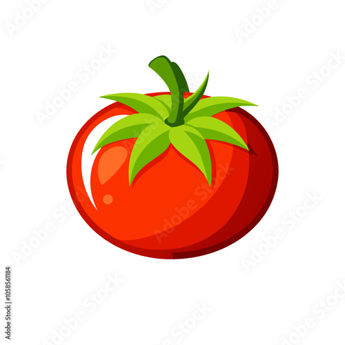 Freshly Picked Tomato.
