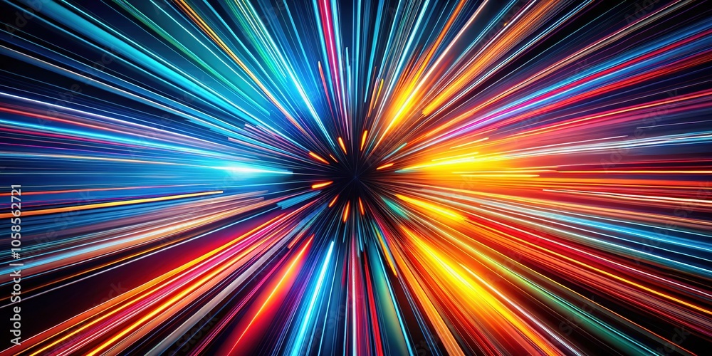 Dynamic Motion Graphics Speed Lines Explosion White Background Dynamic Motion Graphics Speed Lines Explosion White Background