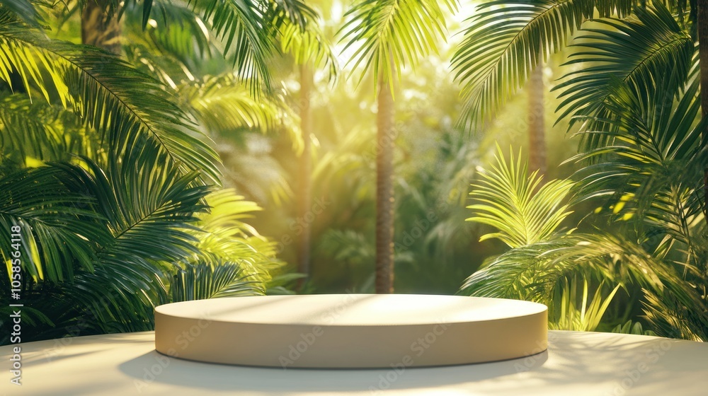 Tropical Paradise with a Platform Tropical Paradise with a Platform