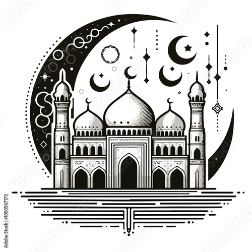 mosque illustration