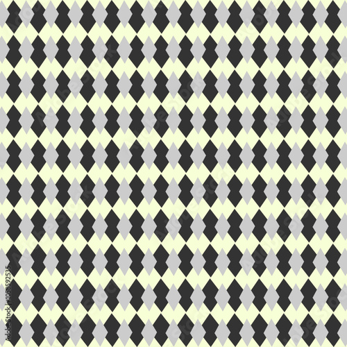 Abstract, Lines, Geometric  pattern, Diamond shape, Illustration, vector, alternating overlapping, symmetrical, orderly arrangement background, black and white, banner, website, template, dark.